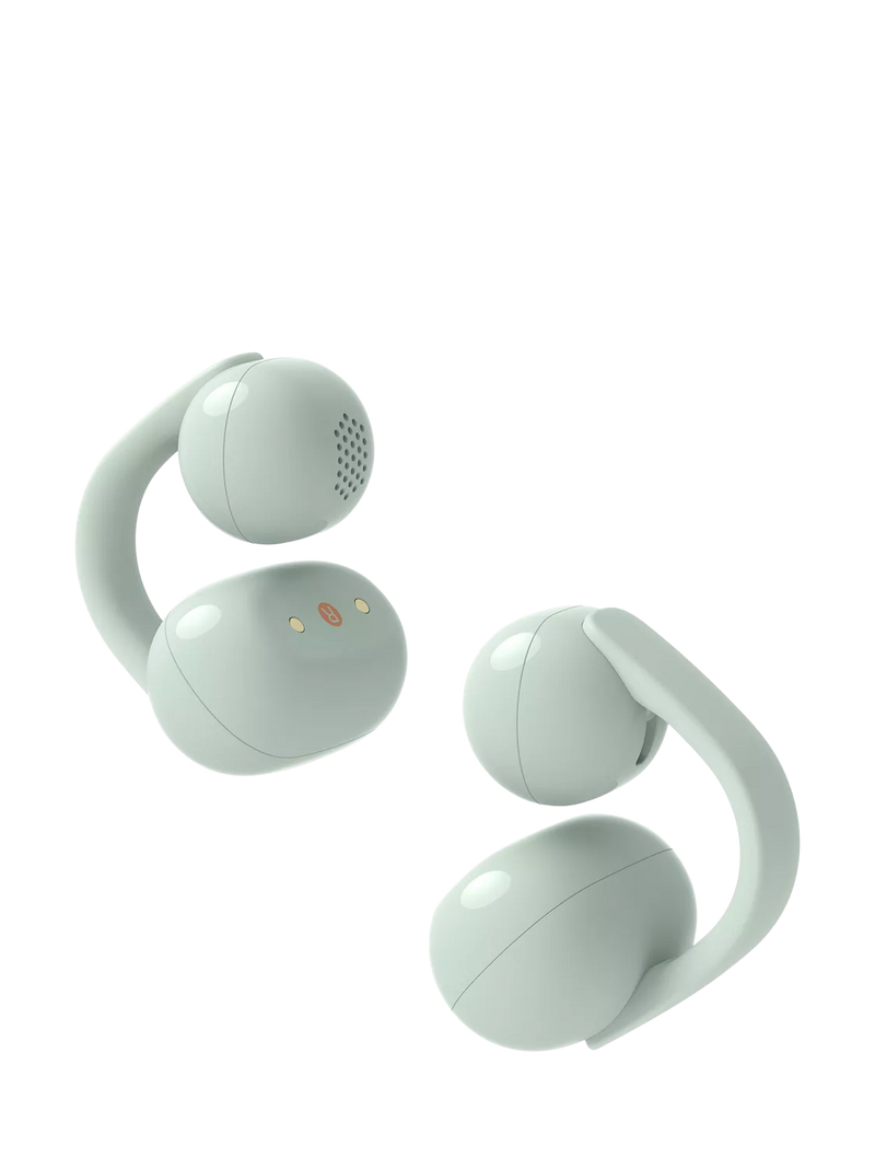 Sony WF-LC900 LinkBuds Clip True Wireless Bluetooth Open-Ear Headphones with Open-Ear Design & Mic/Remote, Green