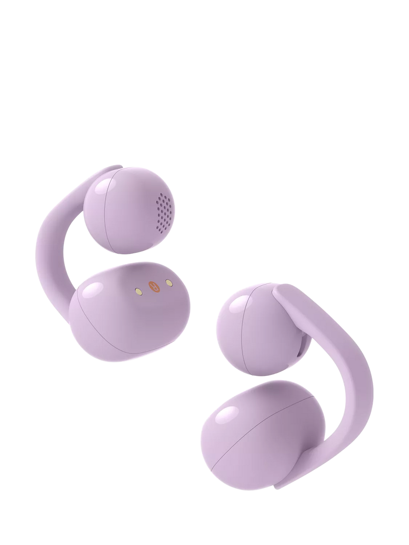 Sony WF-LC900 LinkBuds Clip True Wireless Bluetooth Open-Ear Headphones with Open-Ear Design & Mic/Remote, Violet