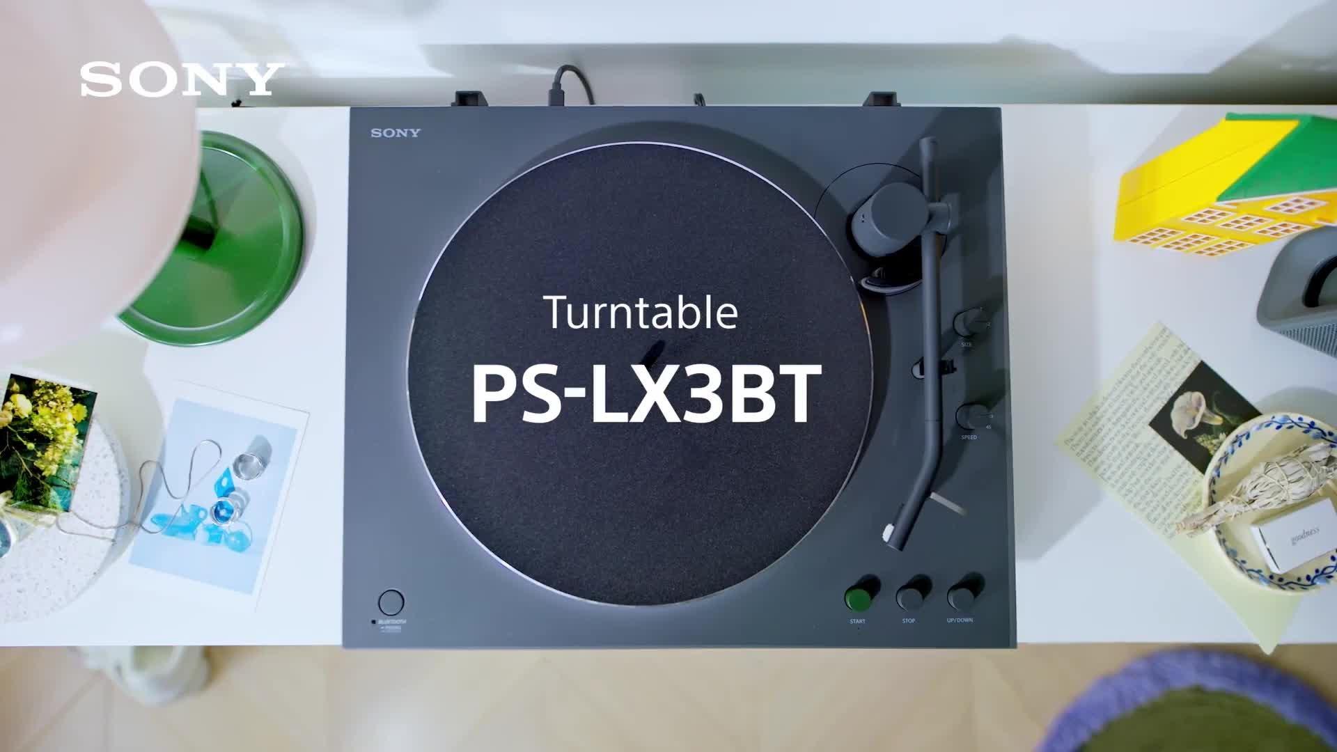 Sony Bluetooth turntable, imported from the UK