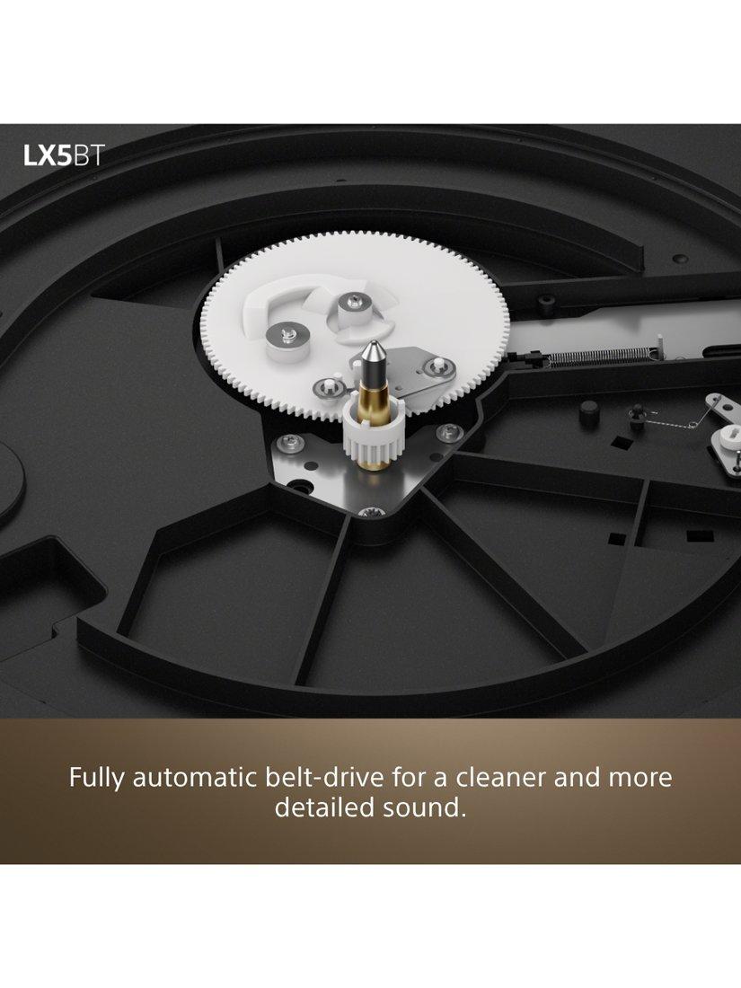 Sony PS-LX5BT Bluetooth turntable black, imported from the UK