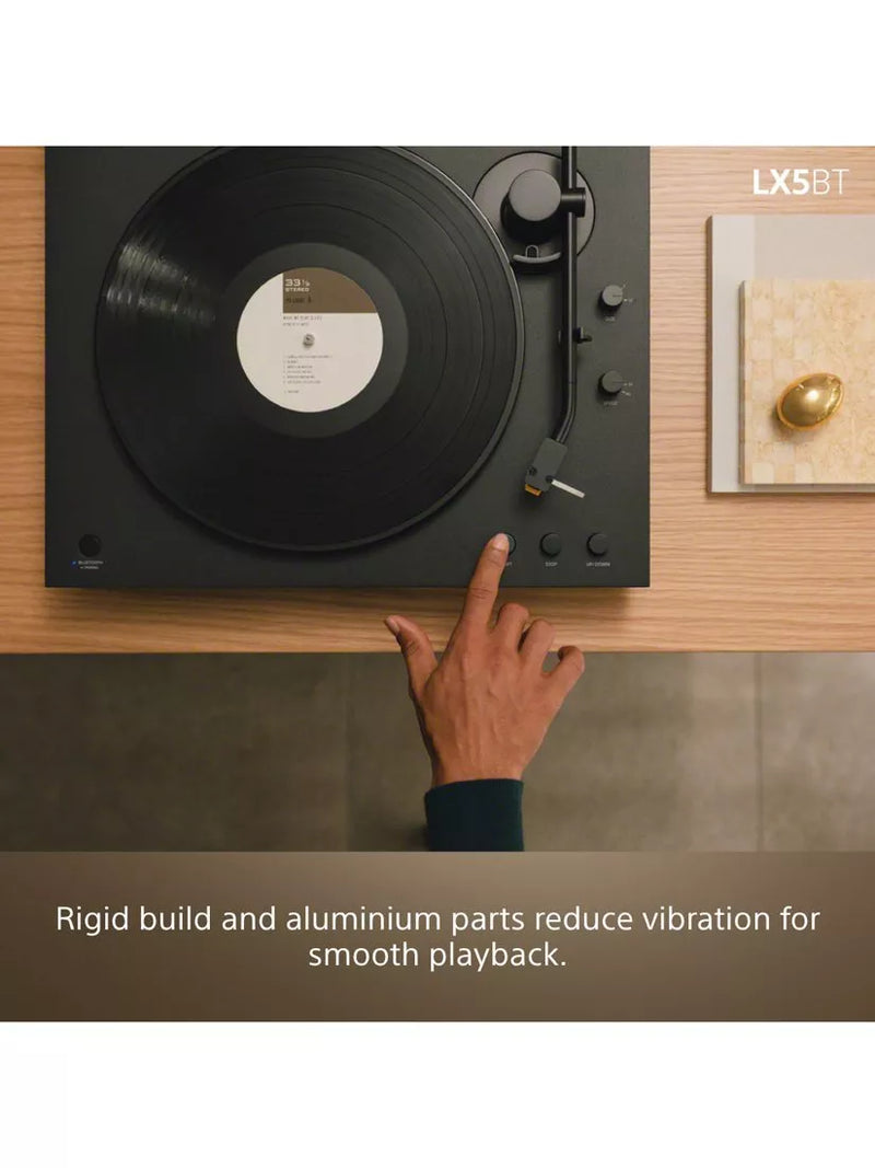 Sony PS-LX5BT Bluetooth turntable black, imported from the UK