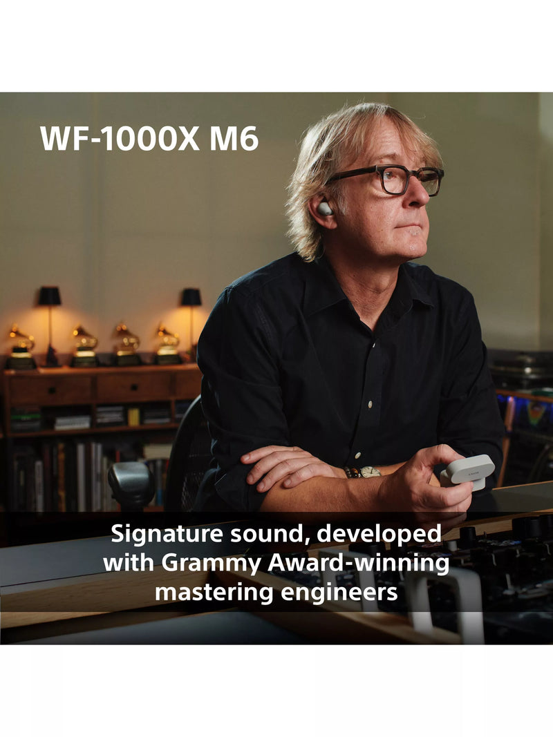 Sony WF-1000XM6 noise cancelling earbuds (British brand)