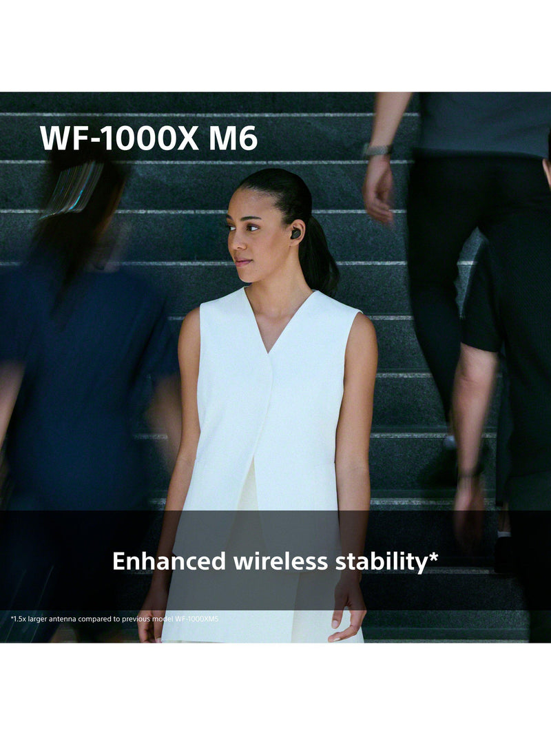 Sony WF-1000XM6 noise cancelling earbuds (British brand)