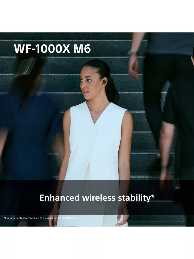 Sony WF-1000XM6 noise cancelling earbuds (British brand)