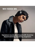 Sony WH-1000XM6 noise cancelling wireless Bluetooth over-ear headphones, UK version