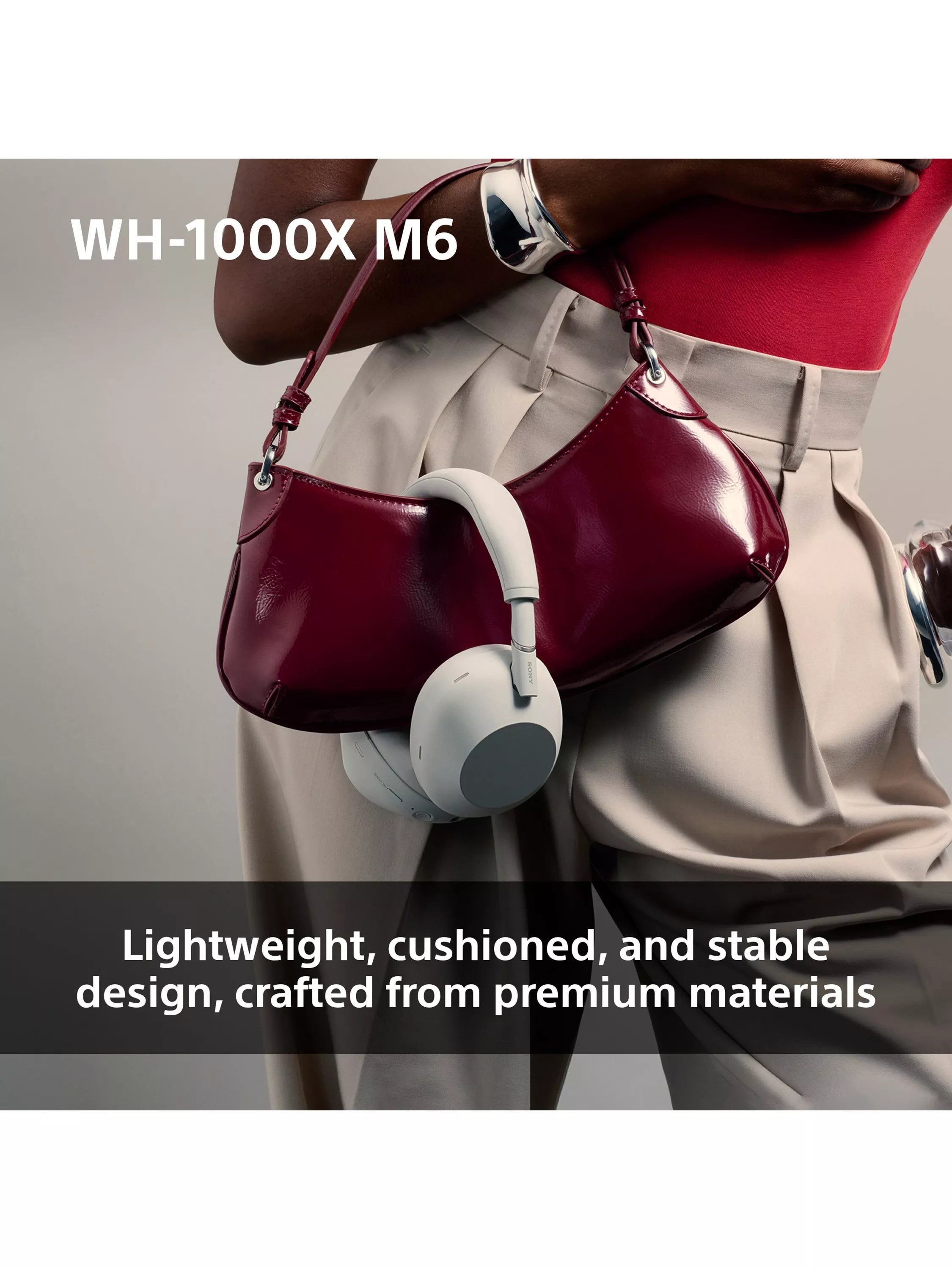 Sony WH-1000XM6 noise cancelling wireless Bluetooth over-ear headphones, UK version