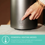Duux ThreeSixty smart ceramic fan heater grey - British product