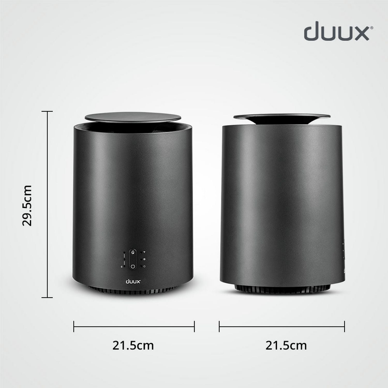Duux ThreeSixty smart ceramic fan heater grey - British product
