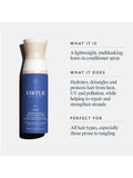 Virtue Strength & Shield leave-in conditioner 150ml (British brand)