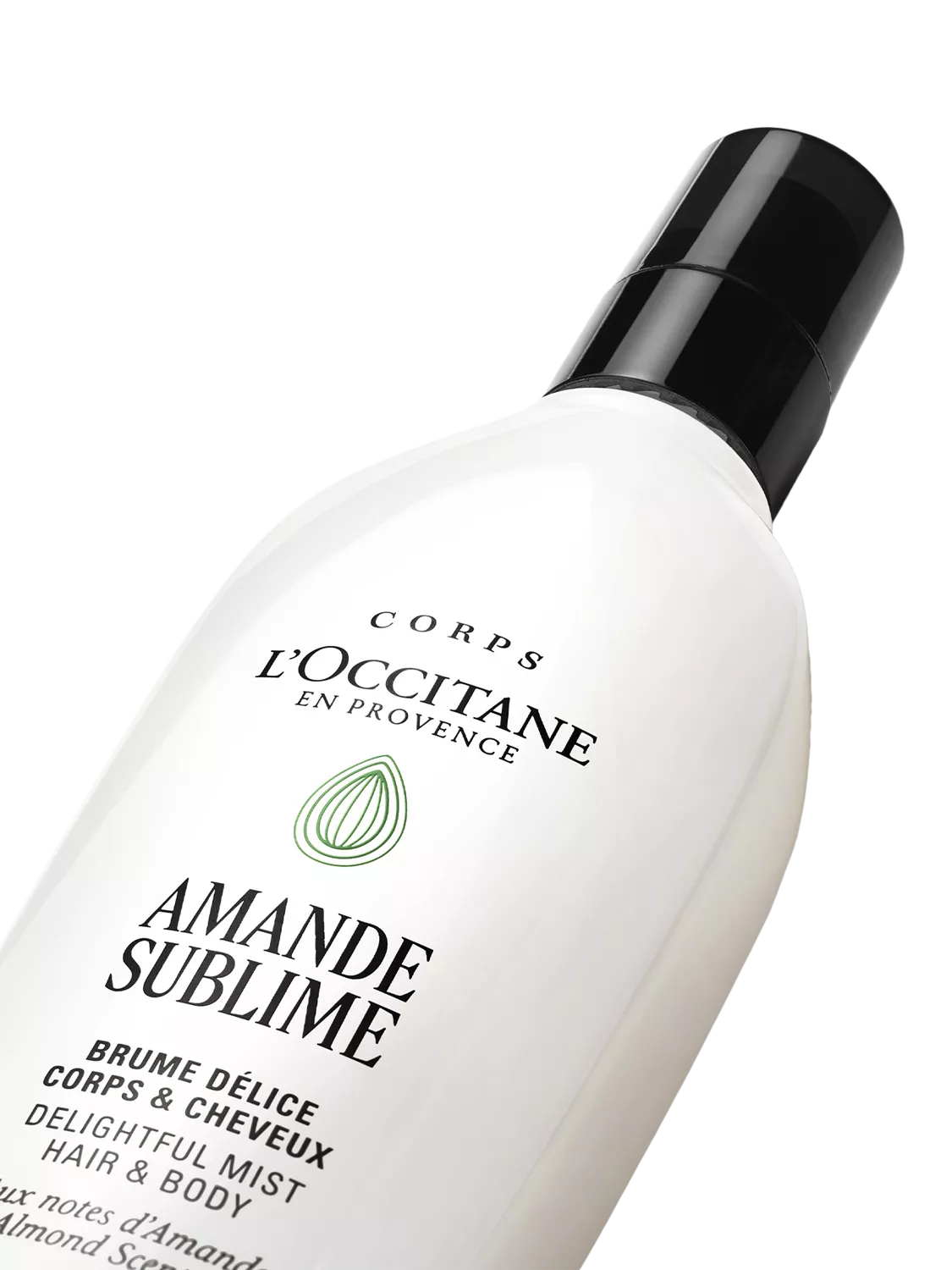 L'OCCITANE Almond Delightful Hair & Body Mist 100ml (British brand)