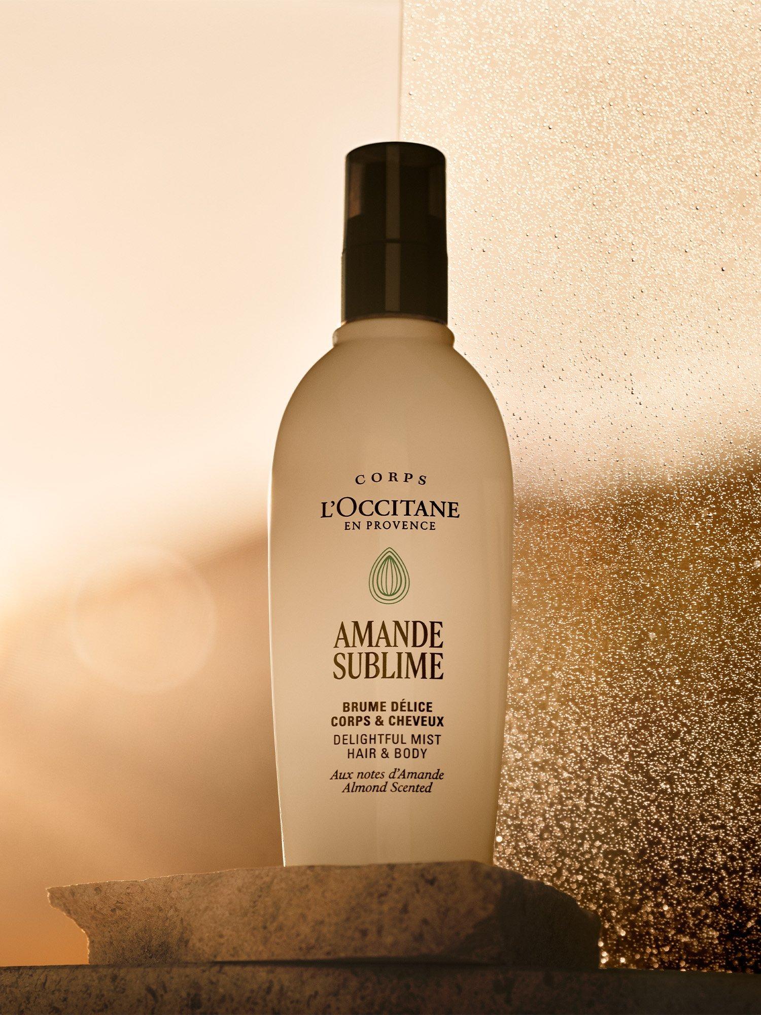 L'OCCITANE Almond Delightful Hair & Body Mist 100ml (British brand)