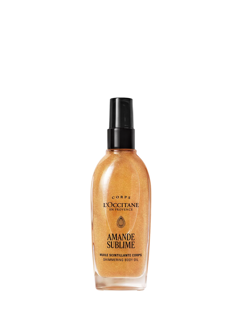 L'OCCITANE Almond Shimmering Body Oil 100ml (British brand)