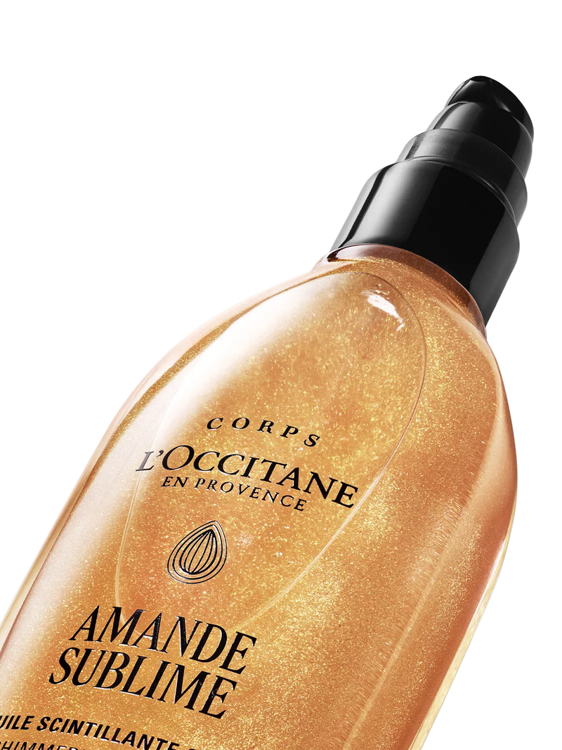 L'OCCITANE Almond Shimmering Body Oil 100ml (British brand)