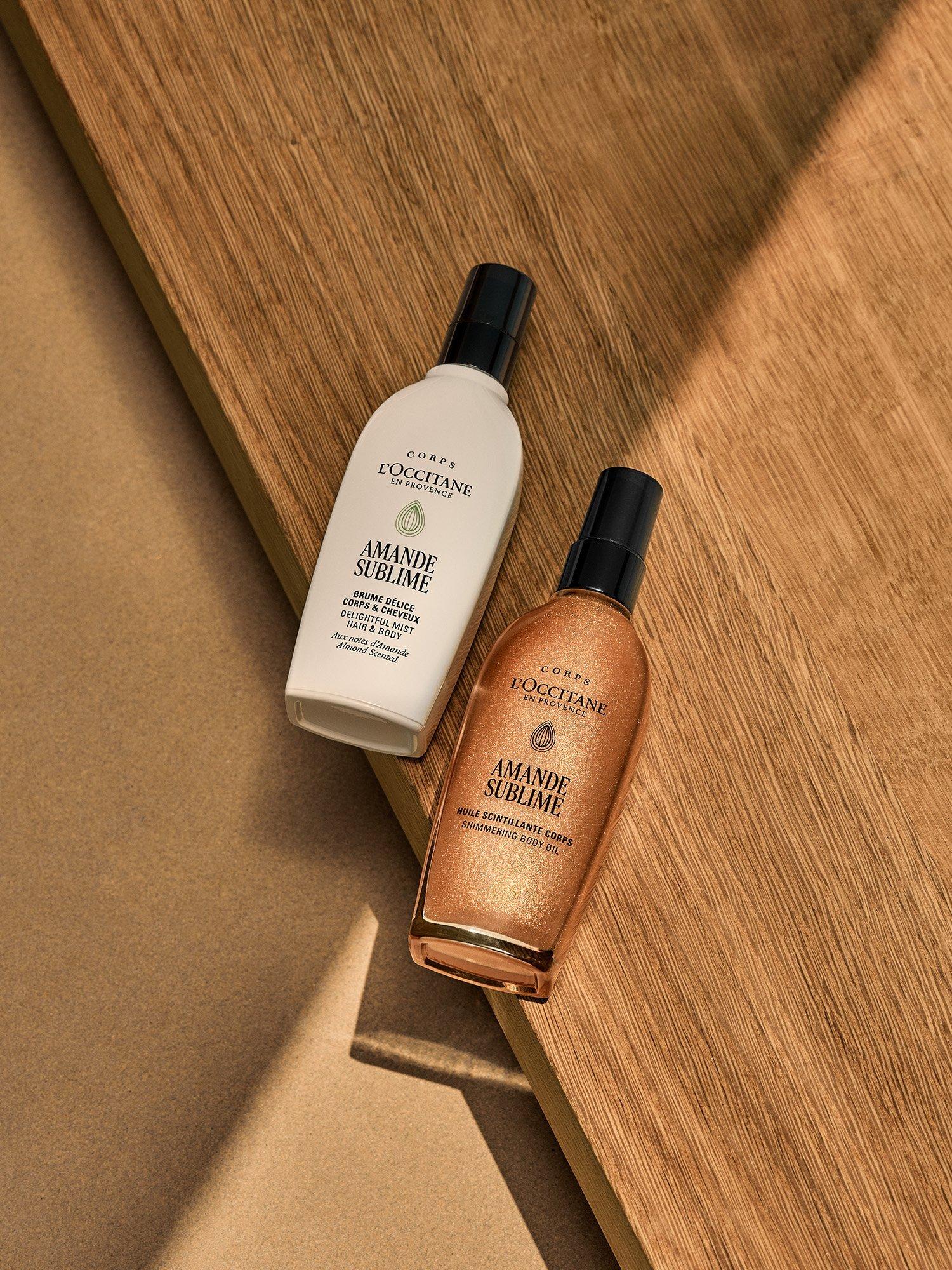L'OCCITANE Almond Shimmering Body Oil 100ml (British brand)