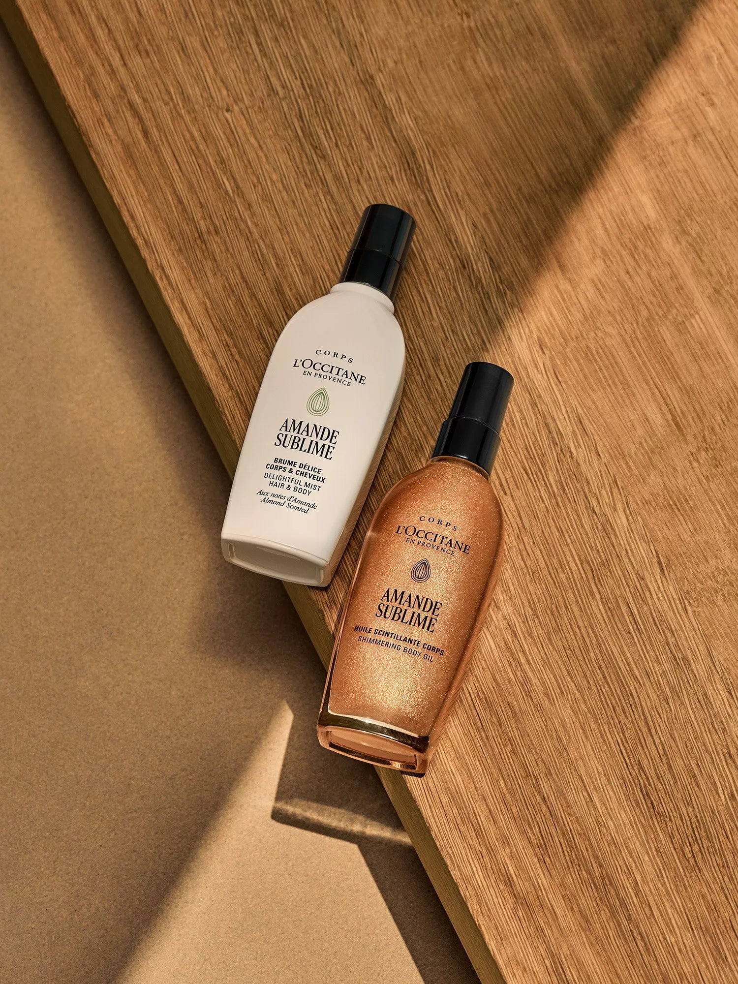 L'OCCITANE Almond Shimmering Body Oil 100ml (British brand)
