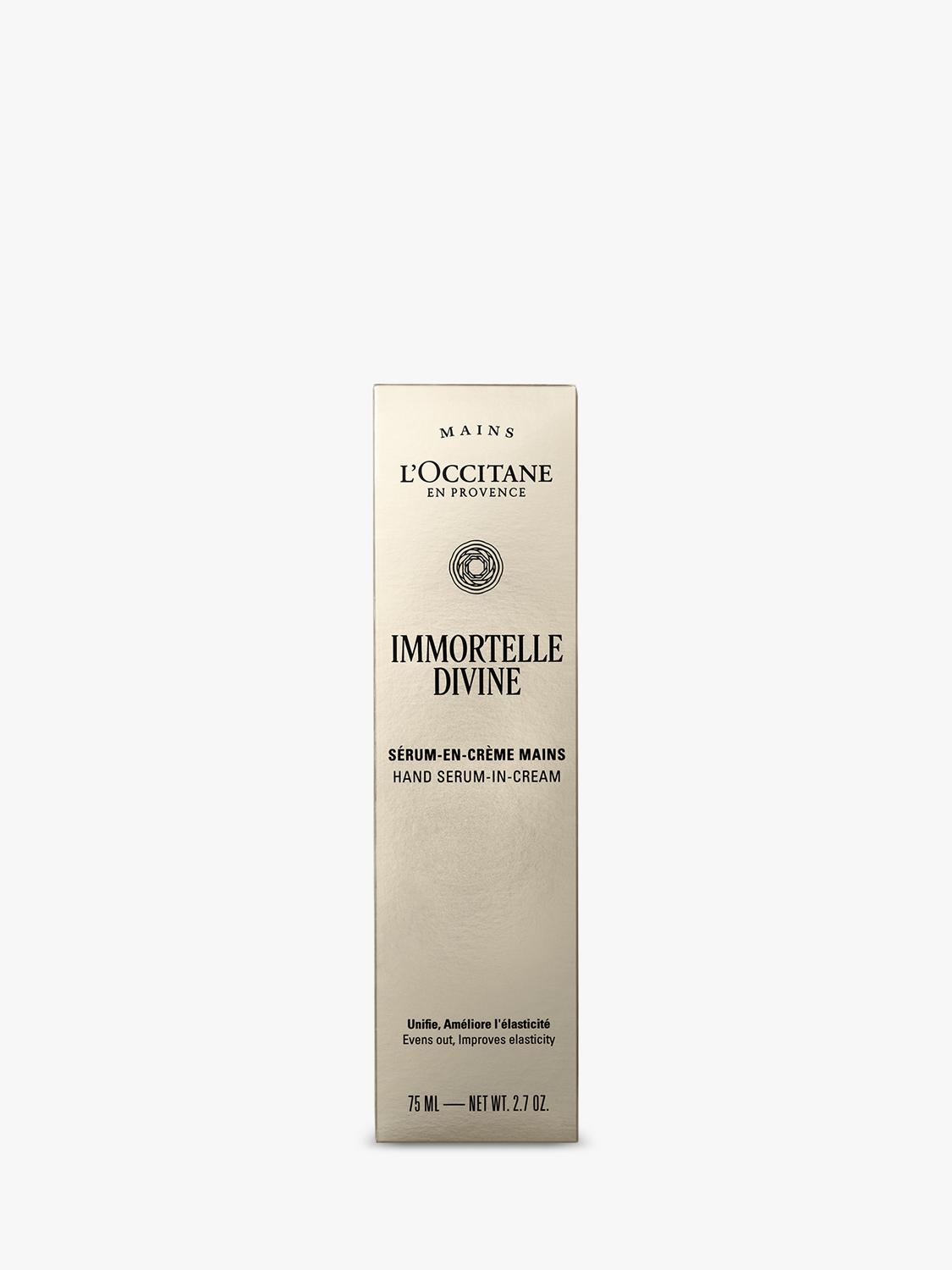 L'OCCITANE Immortelle Divine hand serum 75ml, UK version
