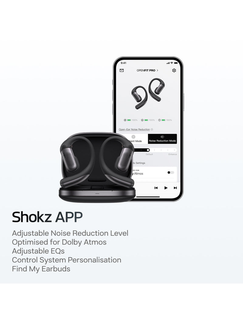 Shokz OpenFit Pro open-ear true wireless headphones - British product