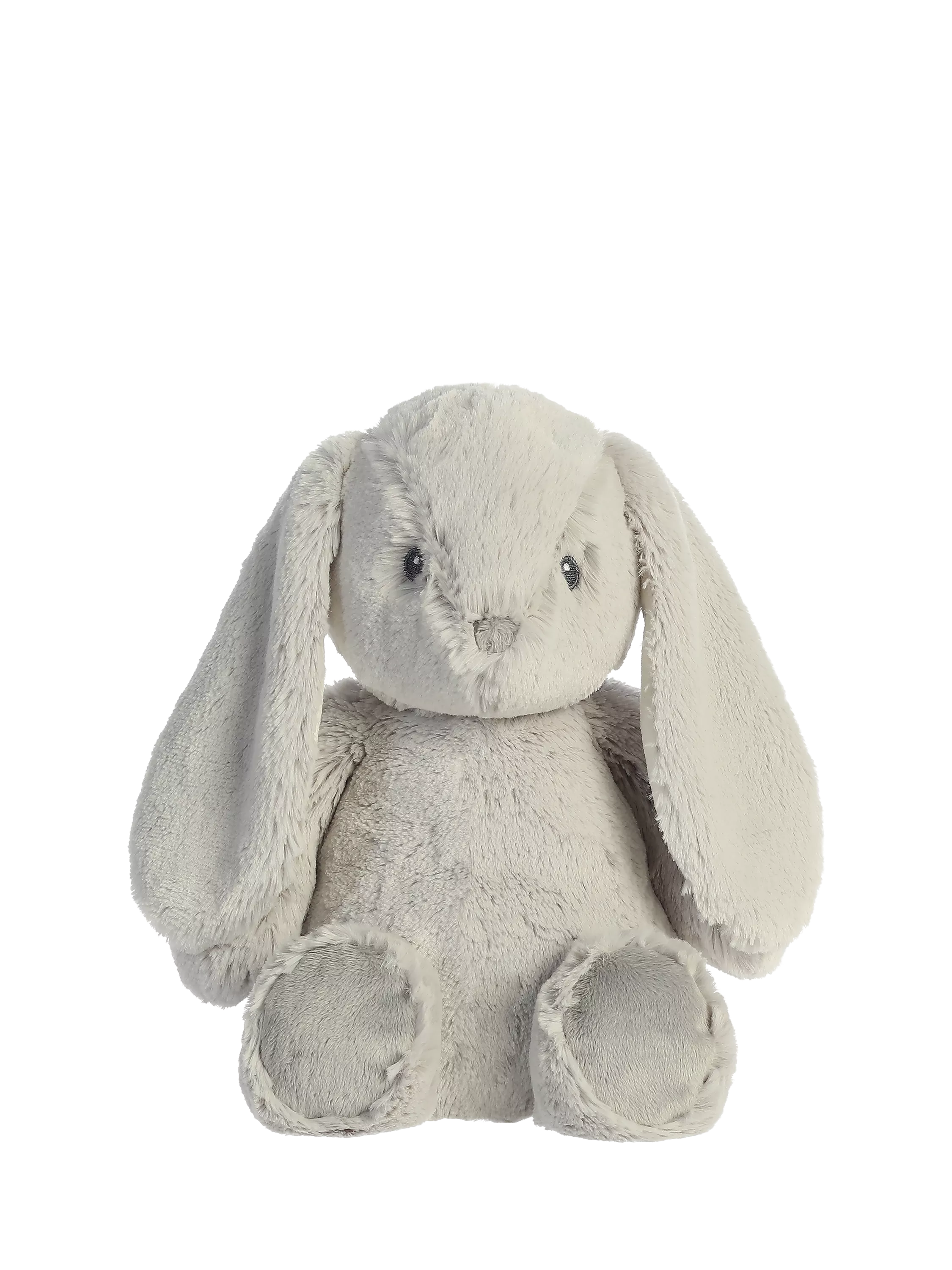 Aurora World grey rabbit soft toy 12.5in, imported from the UK