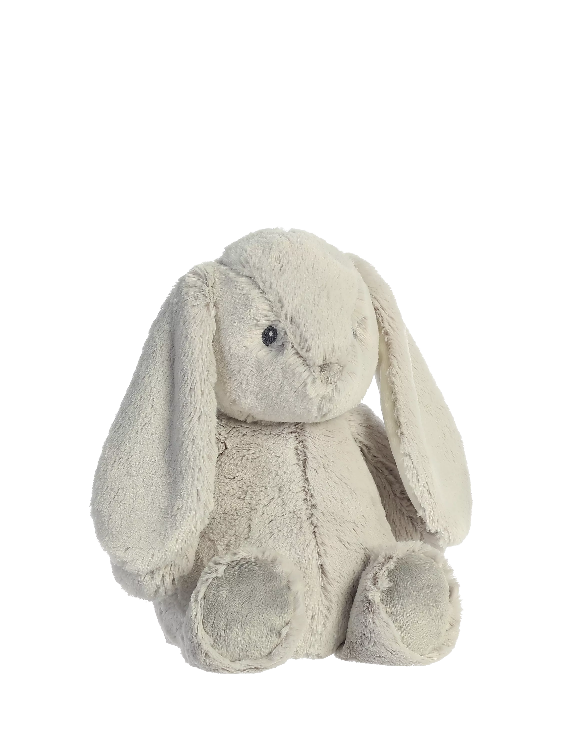 Aurora World grey rabbit soft toy 12.5in, imported from the UK