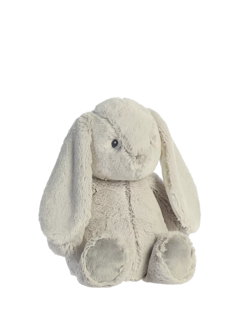 Aurora World grey rabbit soft toy 12.5in, imported from the UK