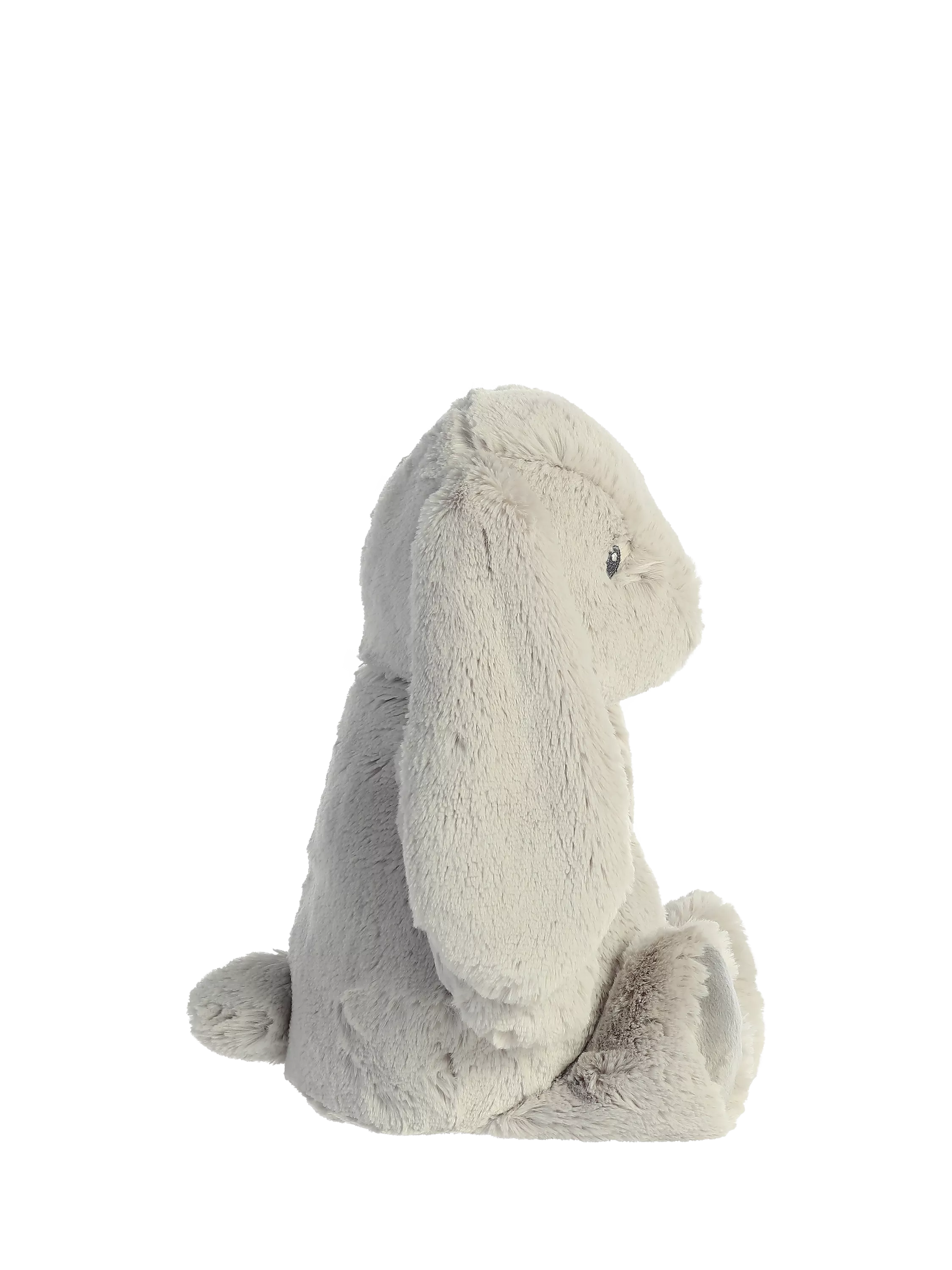 Aurora World grey rabbit soft toy 12.5in, imported from the UK