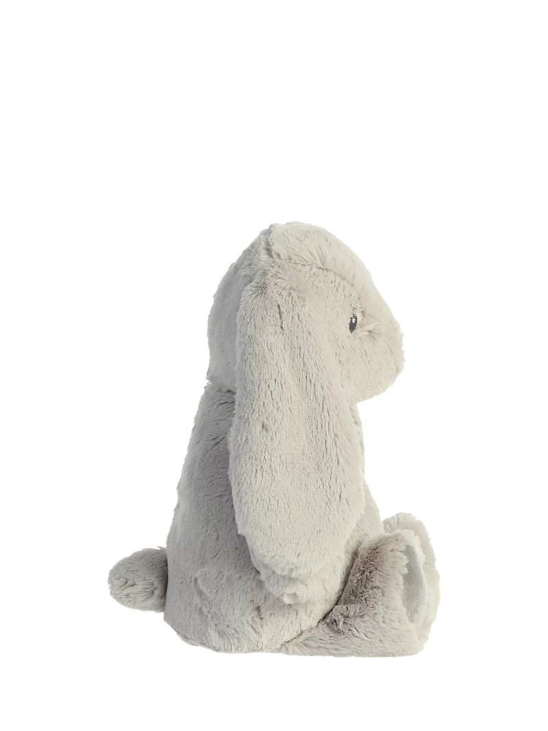 Aurora World grey rabbit soft toy 12.5in, imported from the UK