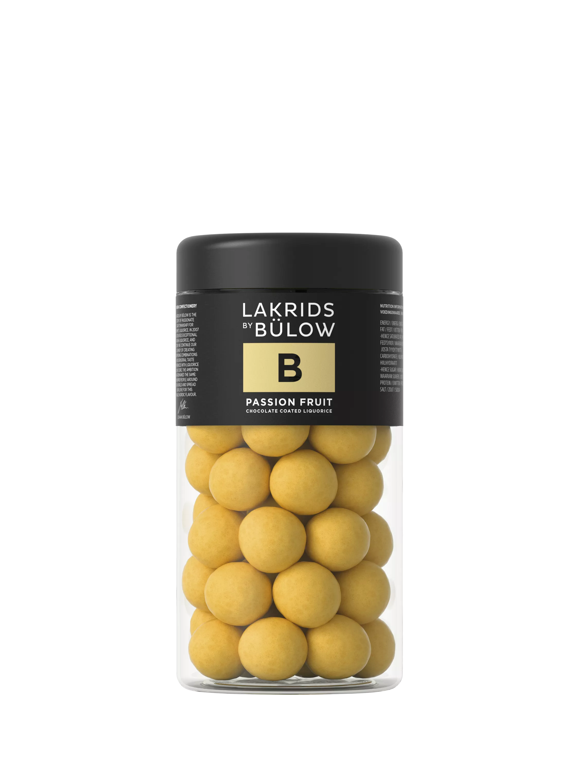 LAKRIDS BY BÜLOW Passion Fruit Chocolate Coated Liquorice, 270g