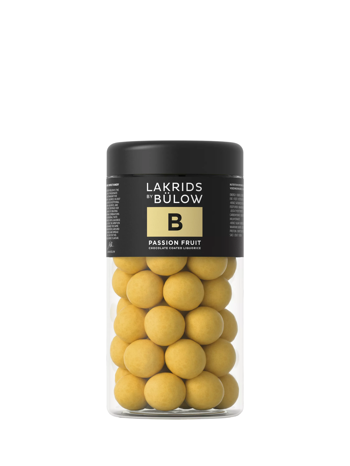 LAKRIDS BY BÜLOW Passion Fruit Chocolate Coated Liquorice, 270g