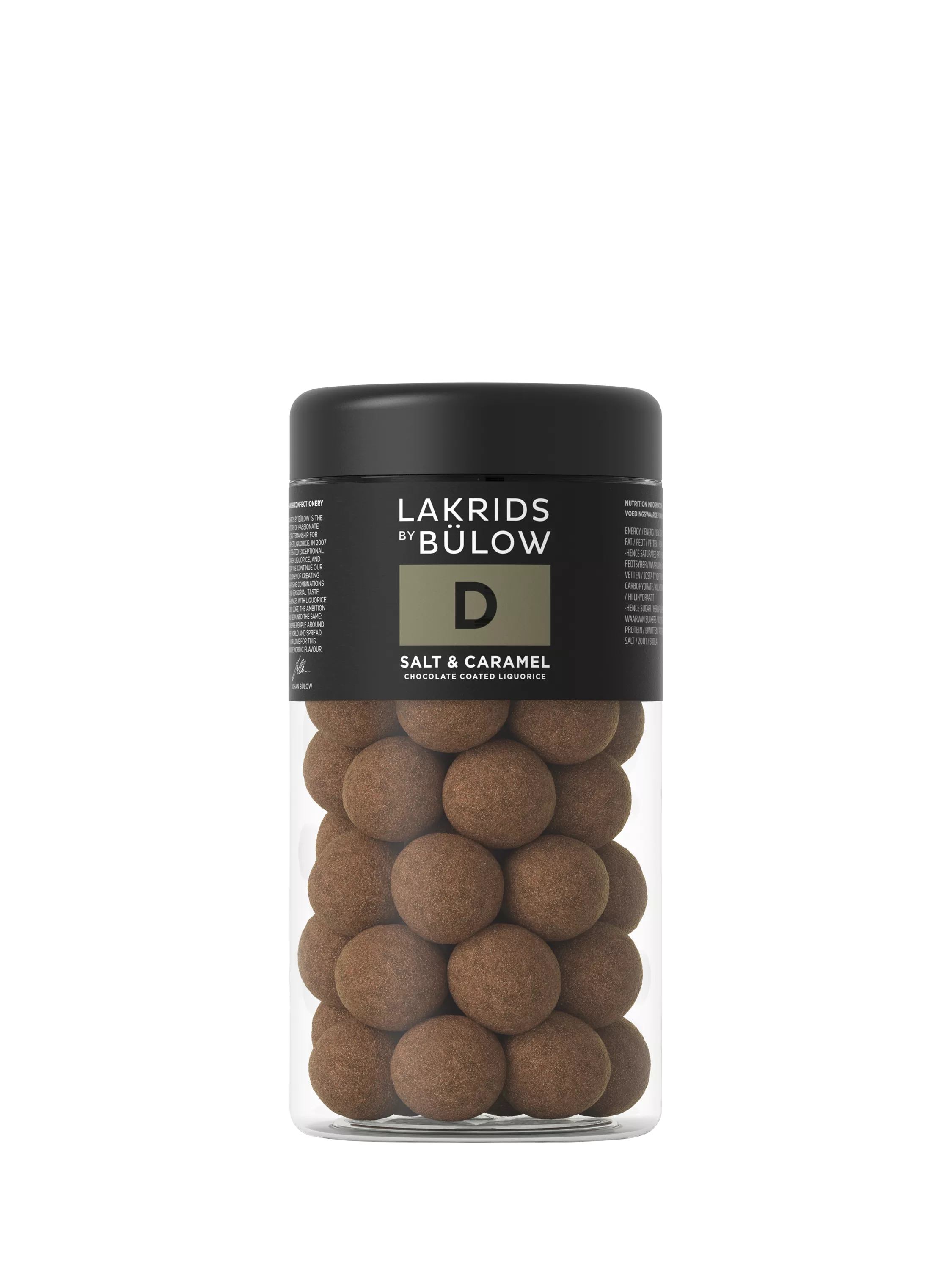 LAKRIDS BY BÜLOW liquorice Salt & Caramel 270g, imported from the UK