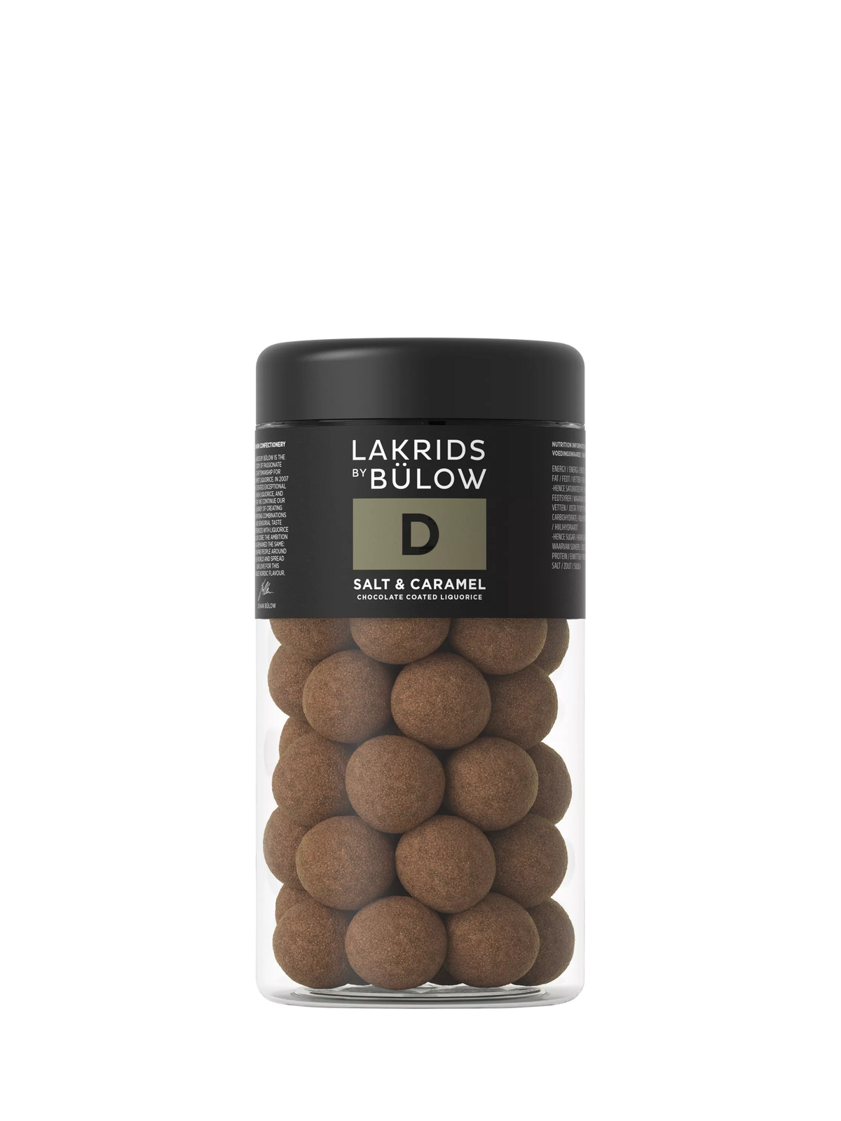 LAKRIDS BY BÜLOW liquorice Salt & Caramel 270g, imported from the UK
