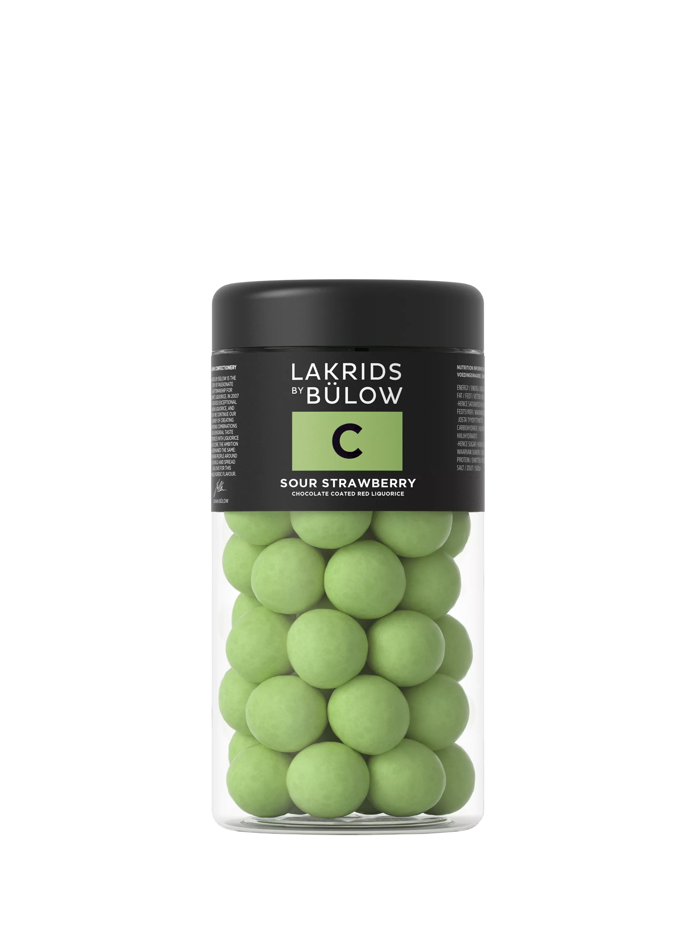 LAKRIDS BY BÜLOW sour strawberry liquorice 270g, UK version