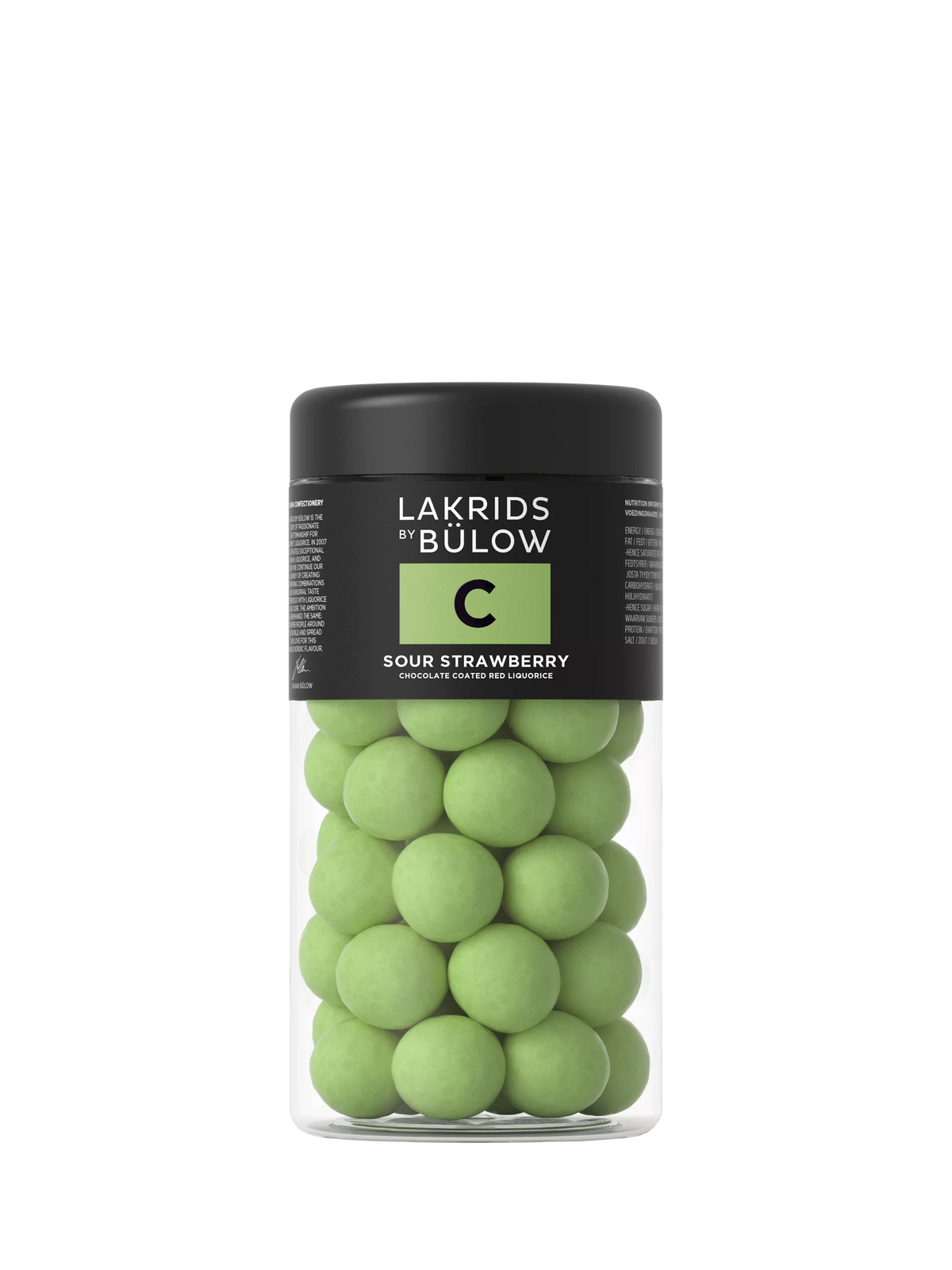 LAKRIDS BY BÜLOW sour strawberry liquorice 270g, UK version