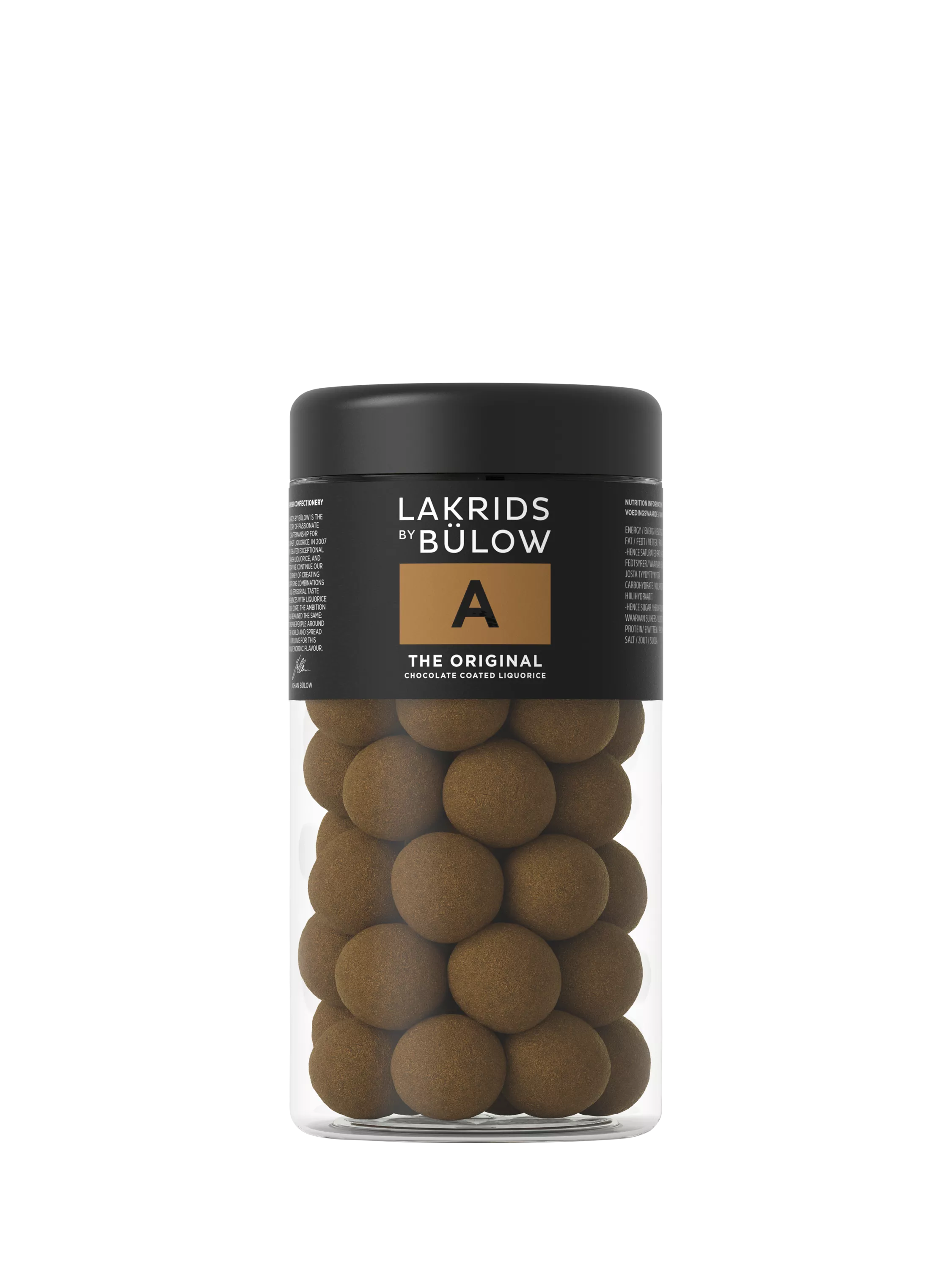 LAKRIDS BY BÜLOW chocolate coated liquorice The Original 270g (British brand)