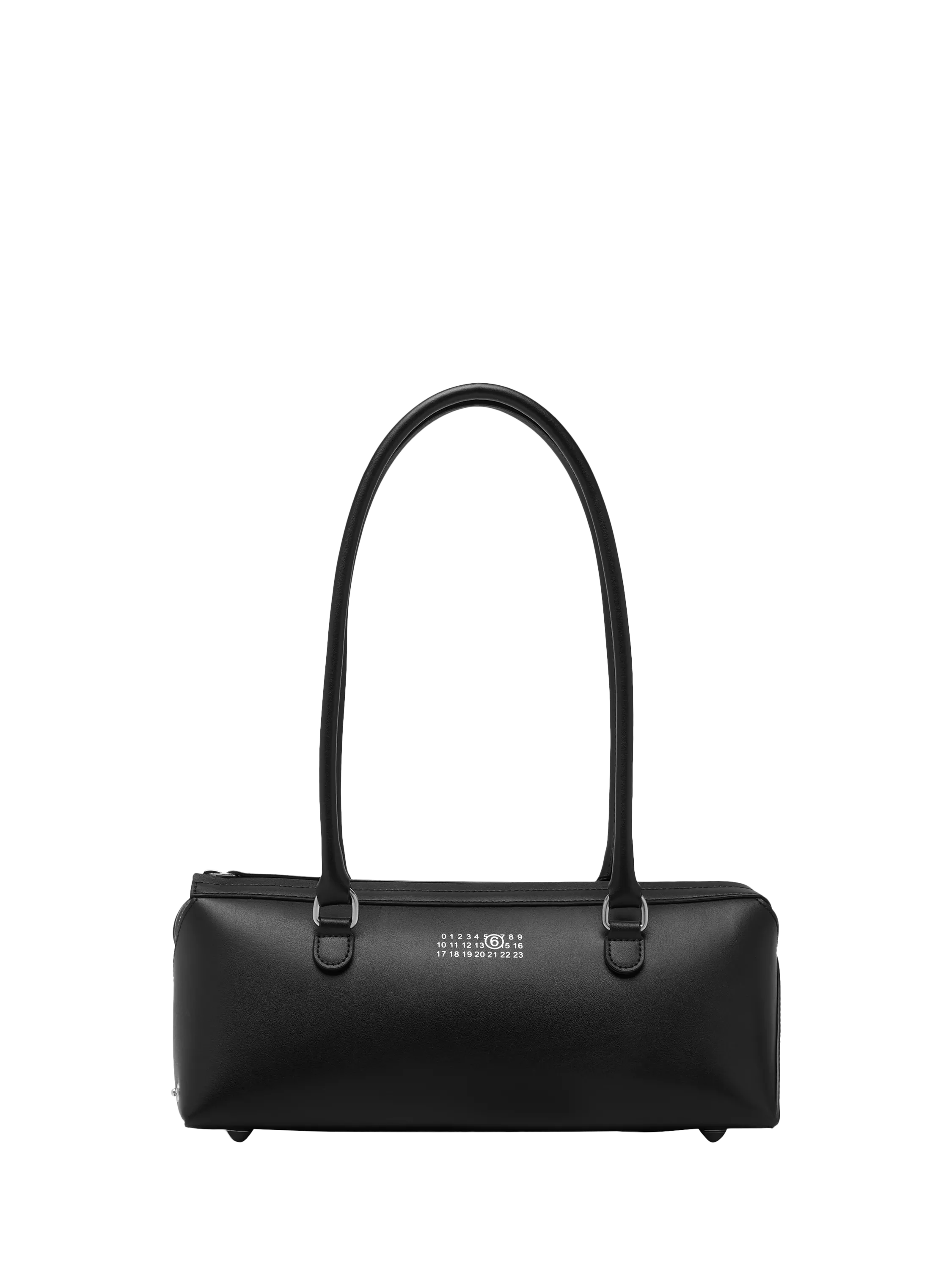 MM6 Maison Margiela Bauletto leather shoulder bag black (British brand)