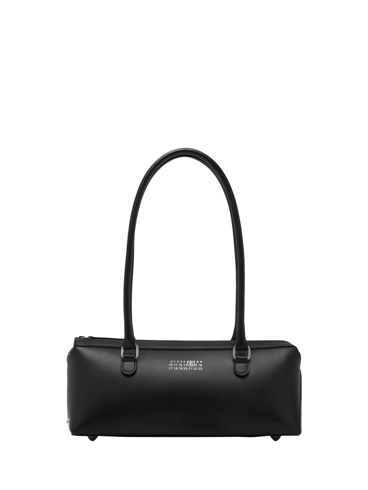 MM6 Maison Margiela Bauletto leather shoulder bag black (British brand)