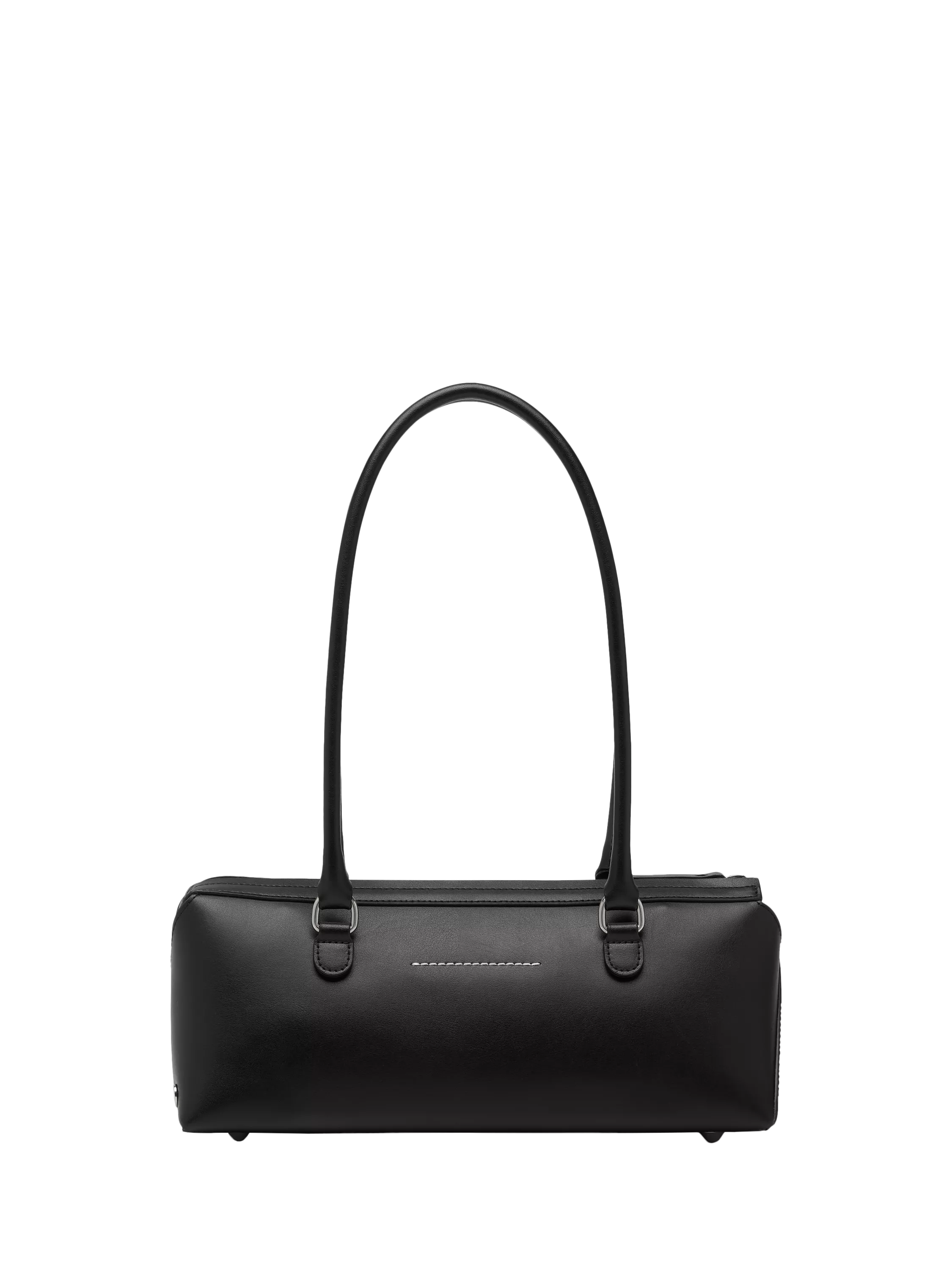 MM6 Maison Margiela Bauletto leather shoulder bag black (British brand)
