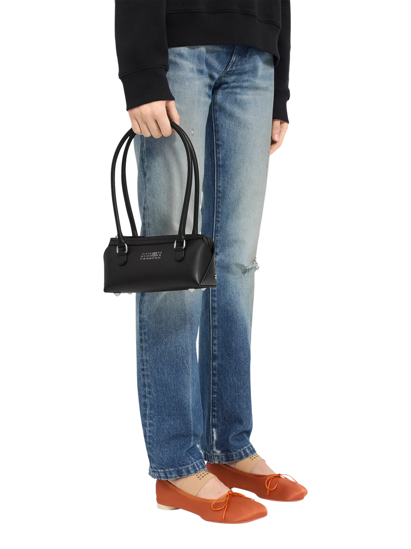 MM6 Maison Margiela Bauletto shoulder bag black, imported from the UK