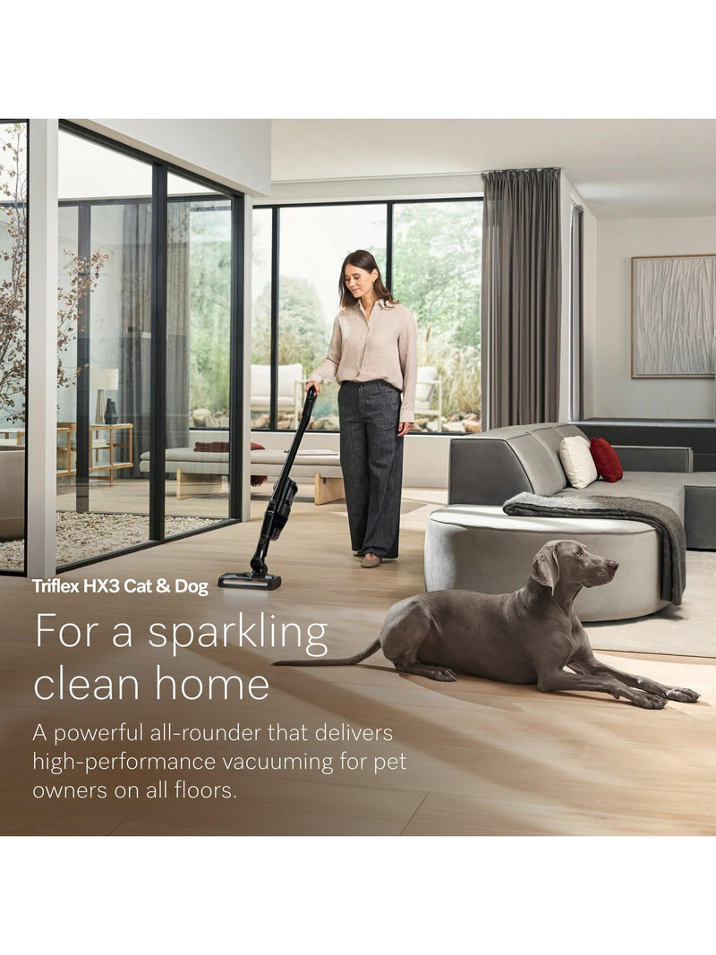Miele Triflex HX3 cordless vacuum cleaner - British product