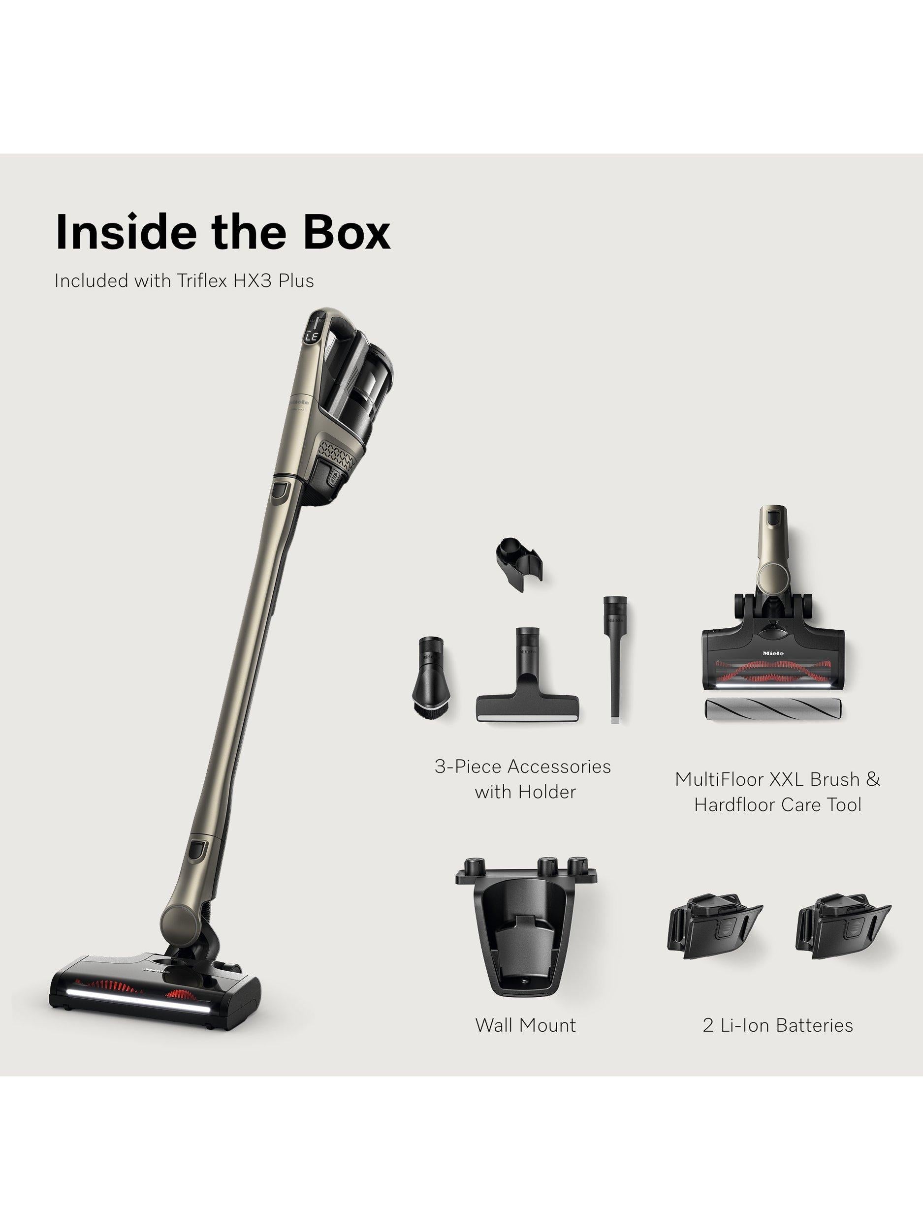 Miele Triflex HX3 Plus cordless vacuum cleaner - British product
