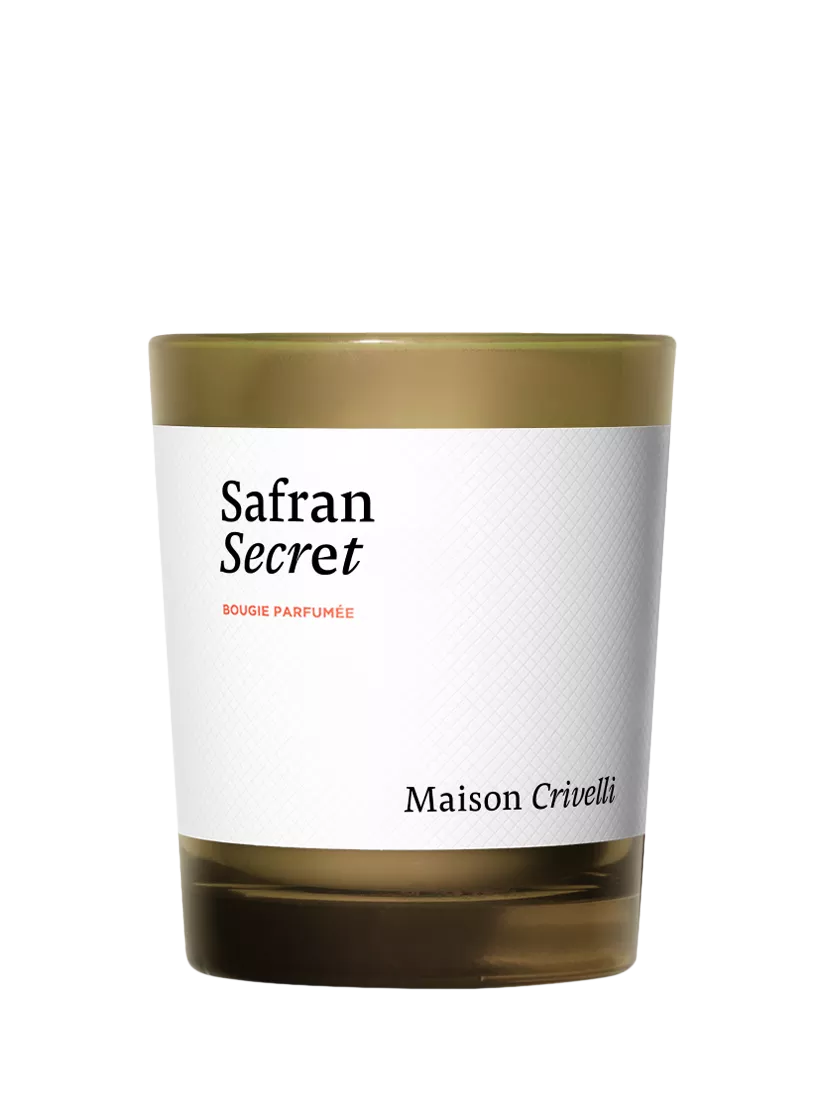 Maison Crivelli scented candle Safran Secret 190g, UK version