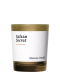 Maison Crivelli scented candle Safran Secret 190g, UK version