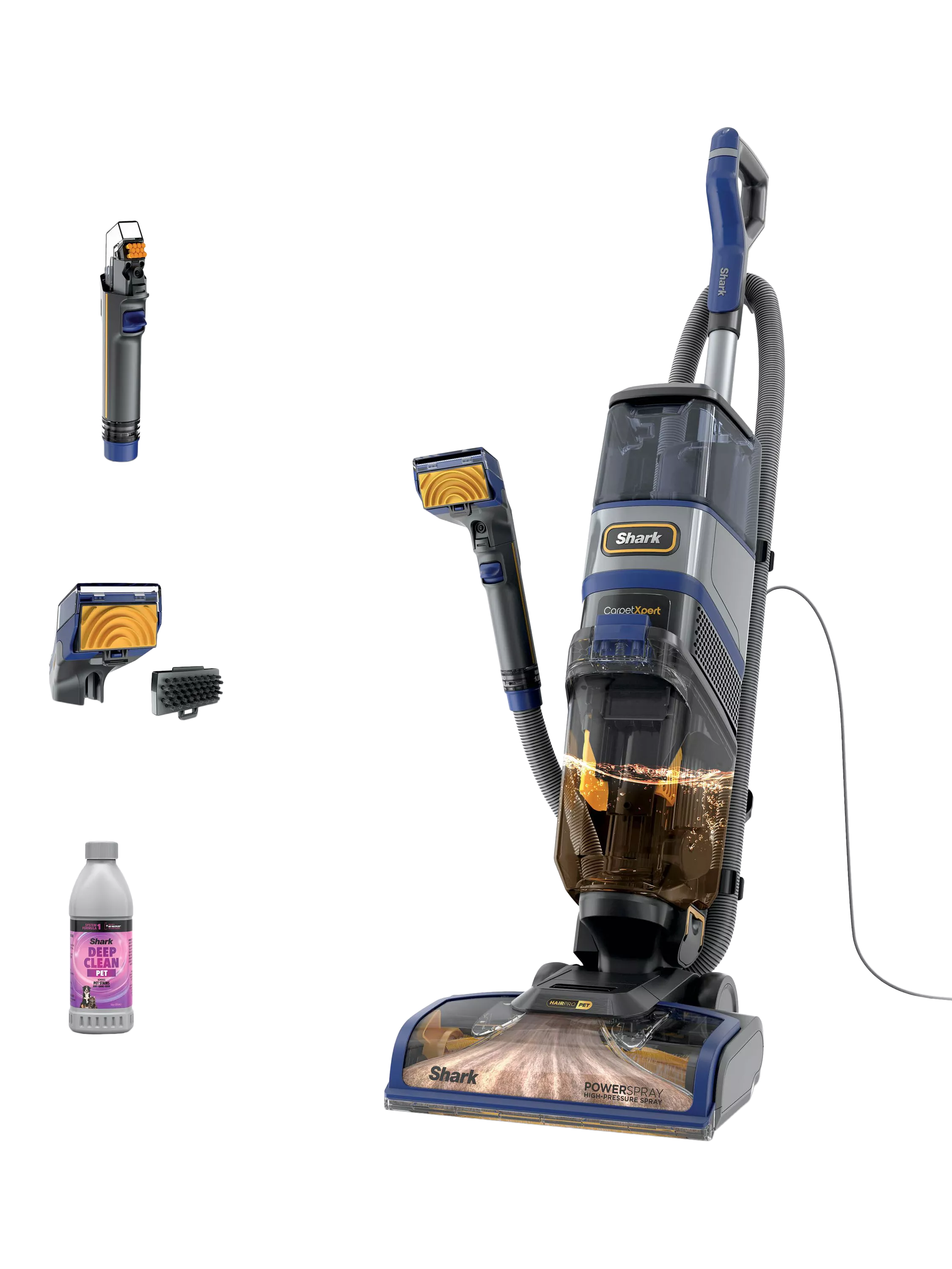 Shark EX250UK CarpetXpert HairPro Pet Carpet Cleaner, UK version
