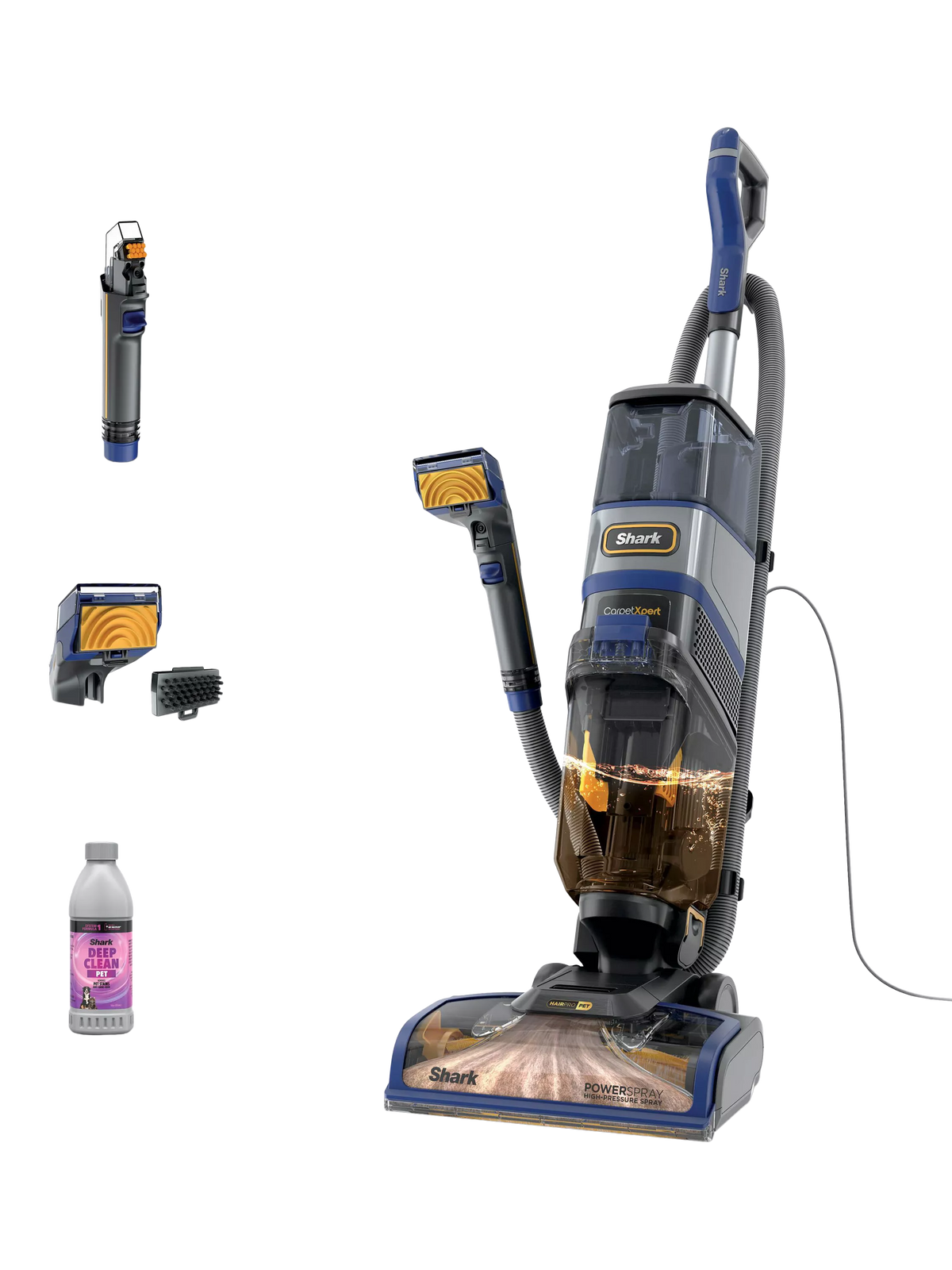 Shark EX250UK CarpetXpert HairPro Pet Carpet Cleaner, UK version