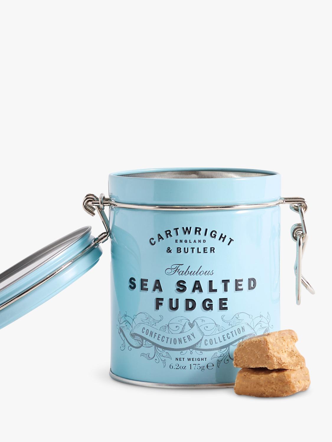 Cartwright & Butler Sea Salted Fudge Tin 175g, UK version