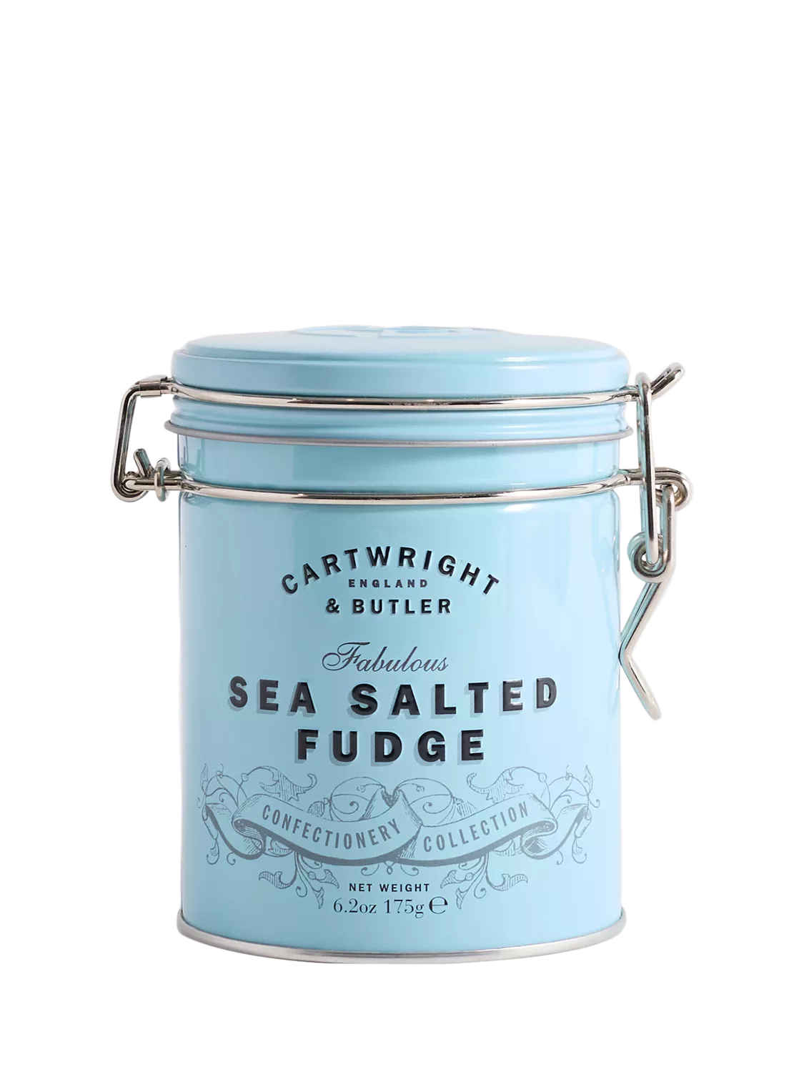Cartwright & Butler Sea Salted Fudge Tin 175g, UK version