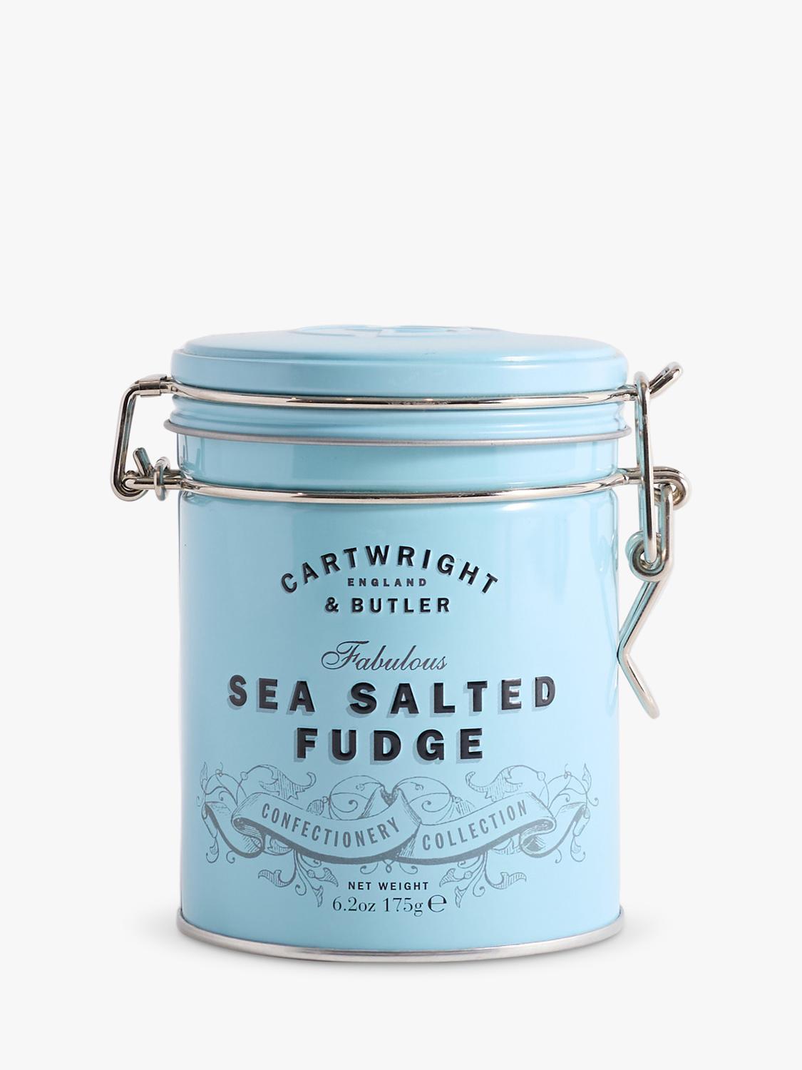 Cartwright & Butler Sea Salted Fudge Tin 175g, UK version