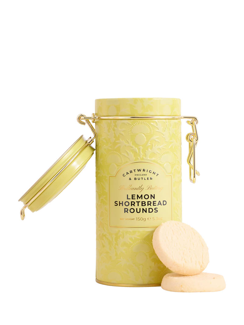Cartwright & Butler Lemon Shortbread Rounds 150g - British product