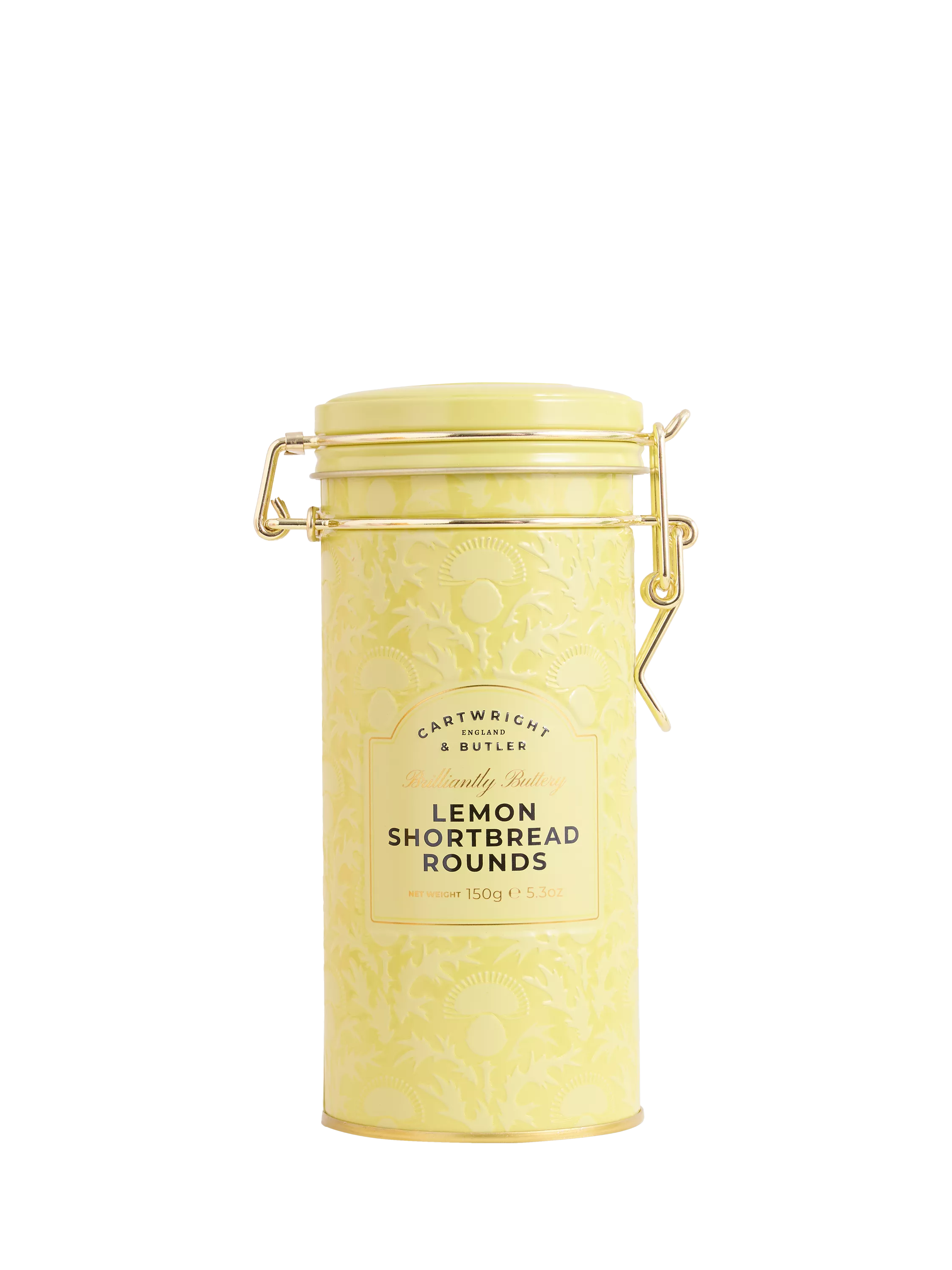 Cartwright & Butler Lemon Shortbread Rounds 150g - British product