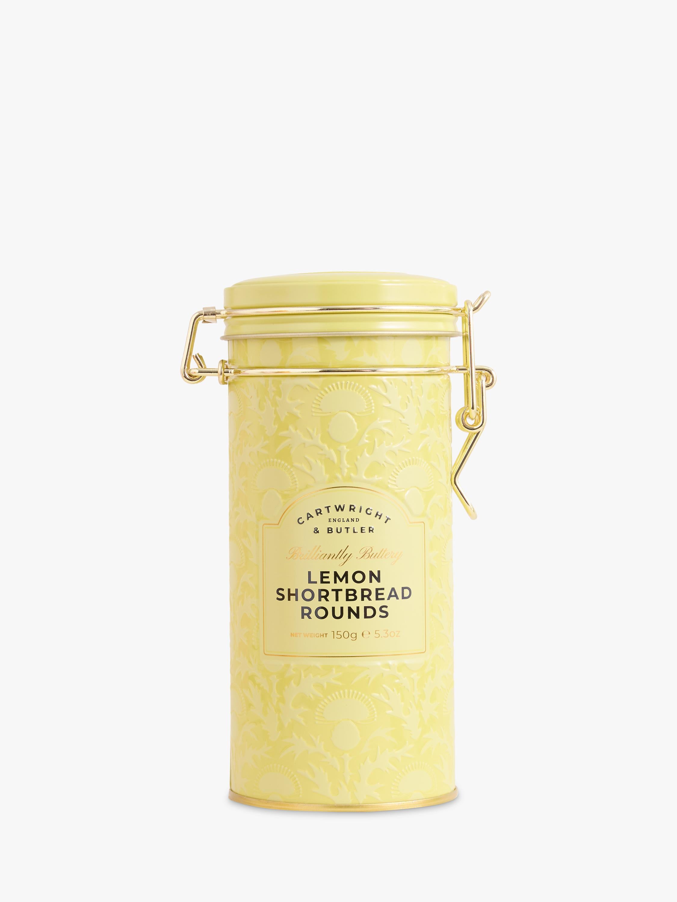 Cartwright & Butler Lemon Shortbread Rounds 150g - British product