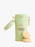 Cartwright & Butler pistachio shortbread rounds tin 150g (British brand)